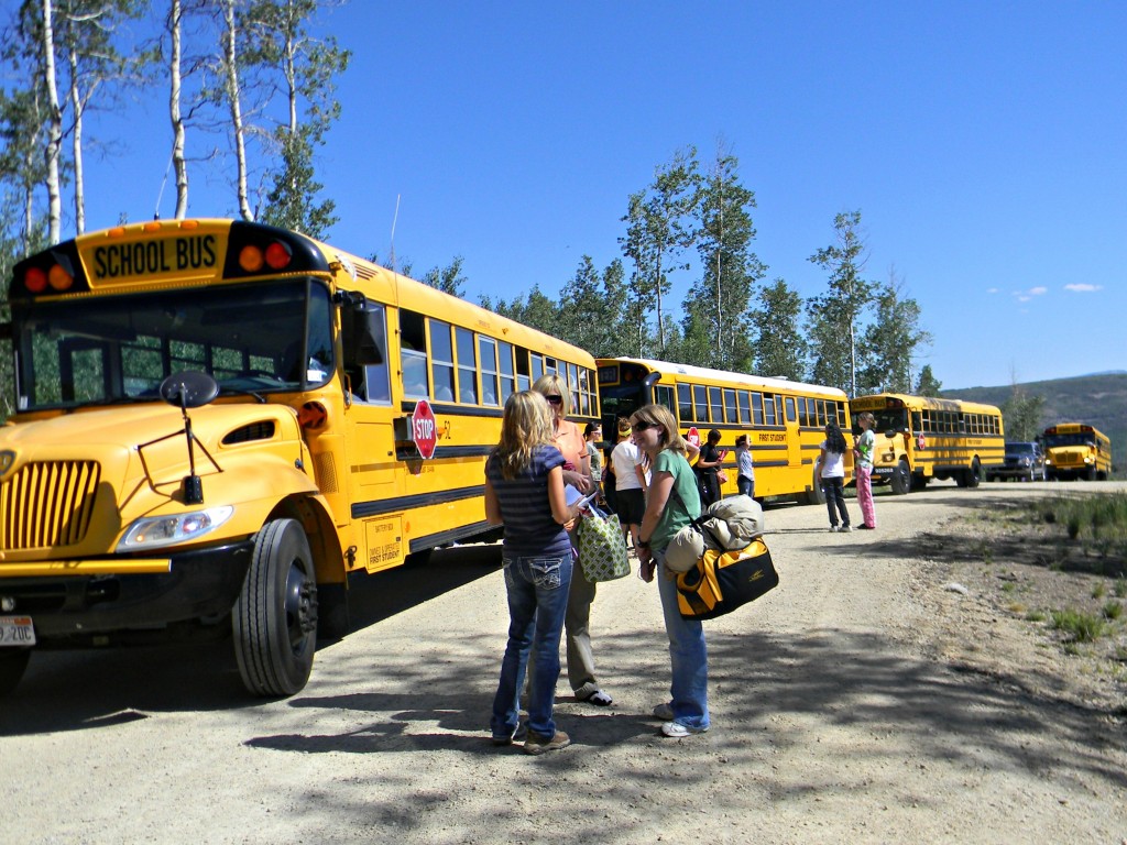 girls camp arrival 1