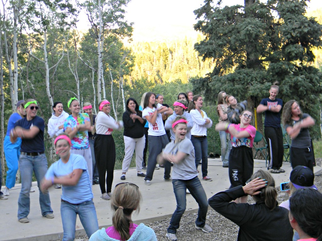 girls camp dance