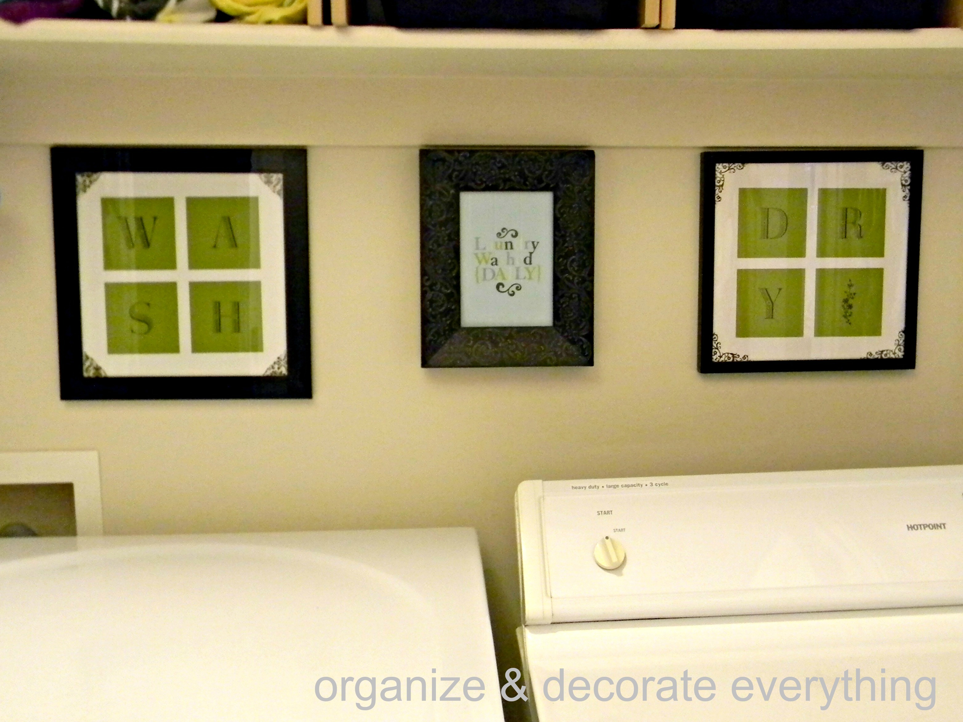 Organized space of the week - Laundry closet | A Bowl Full of Lemons
