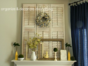 Easter-y mantel2.1
