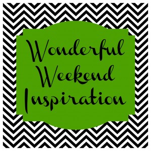 Wonderful weekend inspiration green