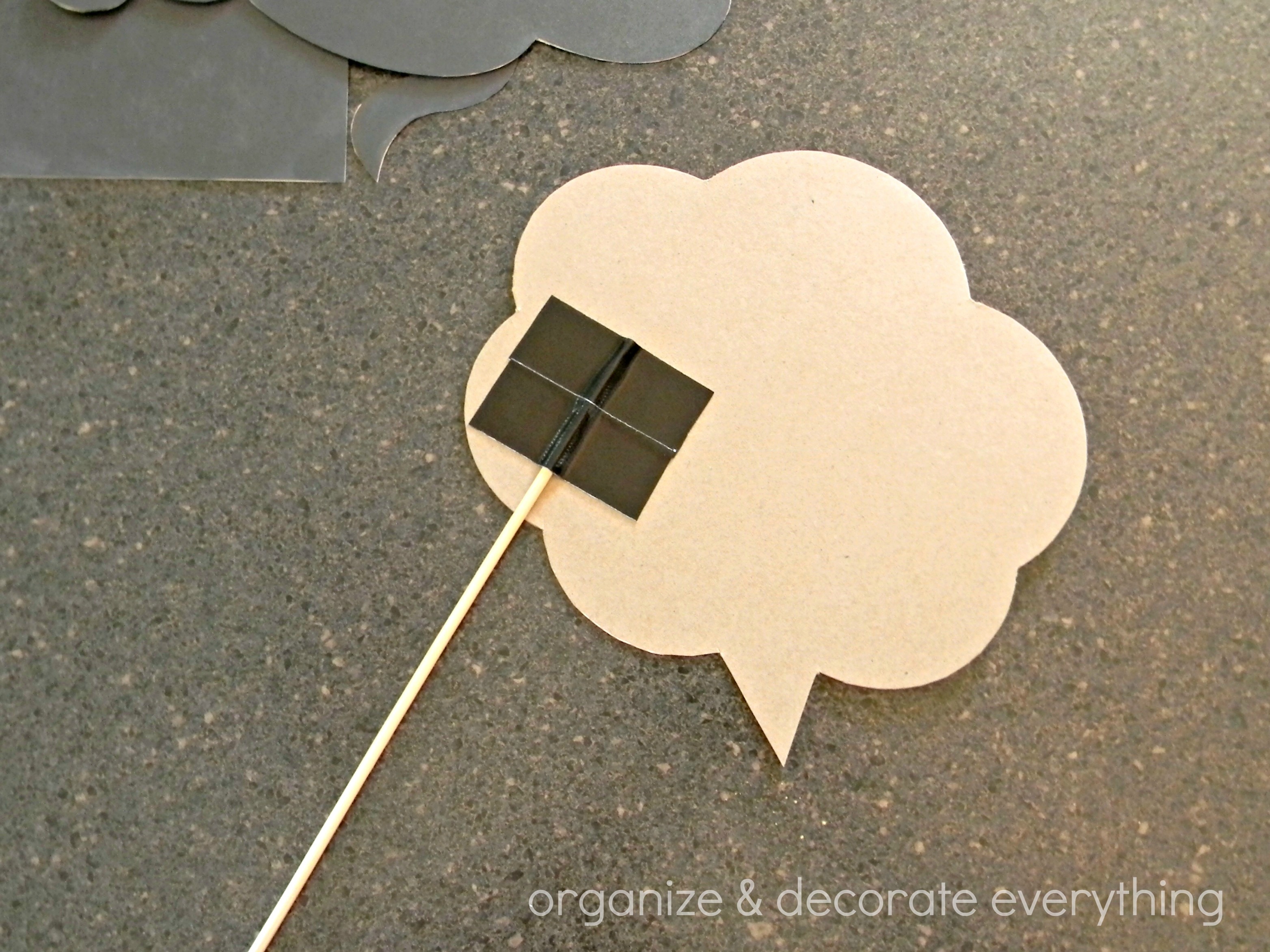 photo booth word bubbles 4.1 - Organize and Decorate Everything