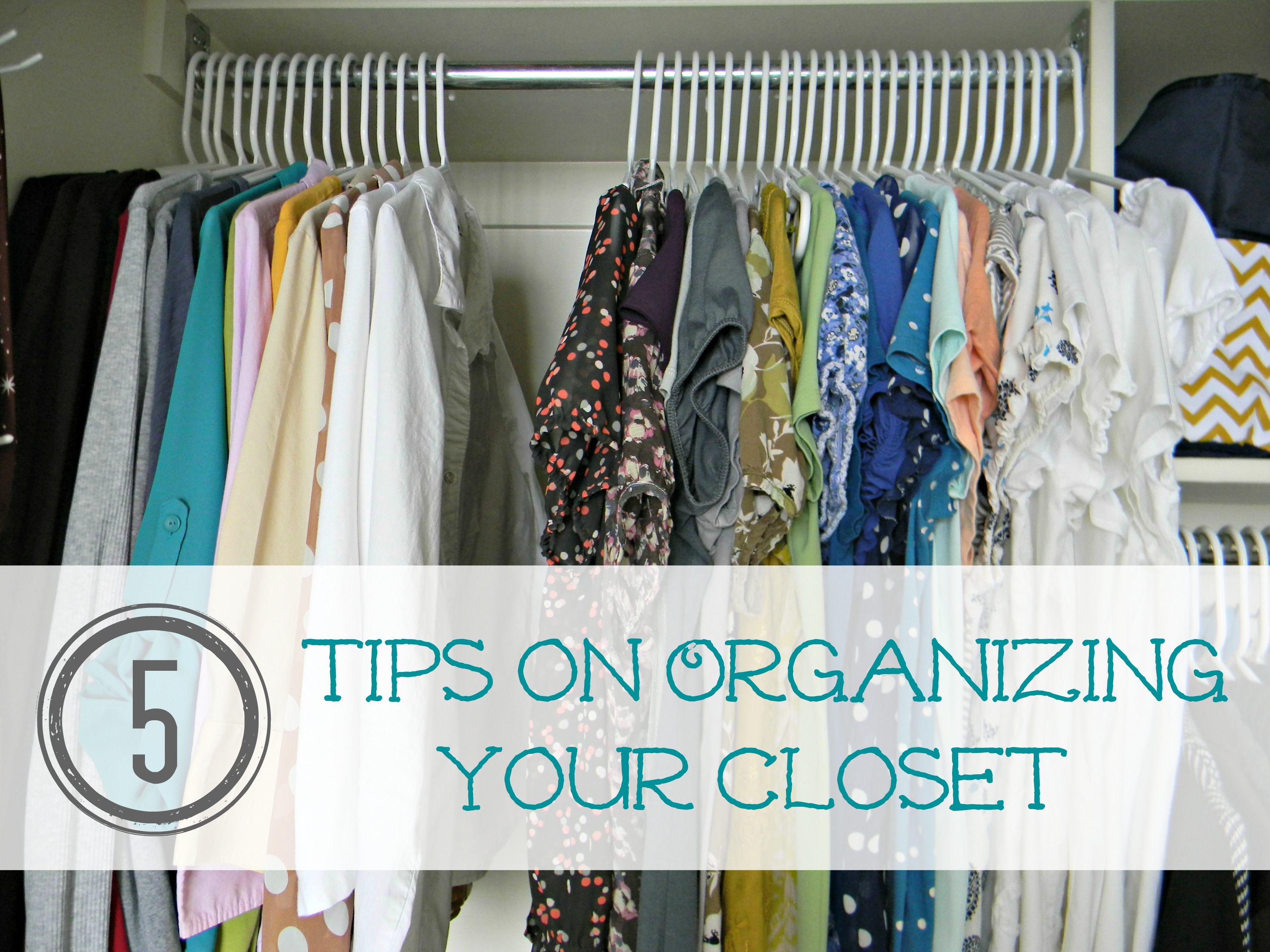 Organizing A Closet