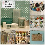 Craft Supplies Storage 