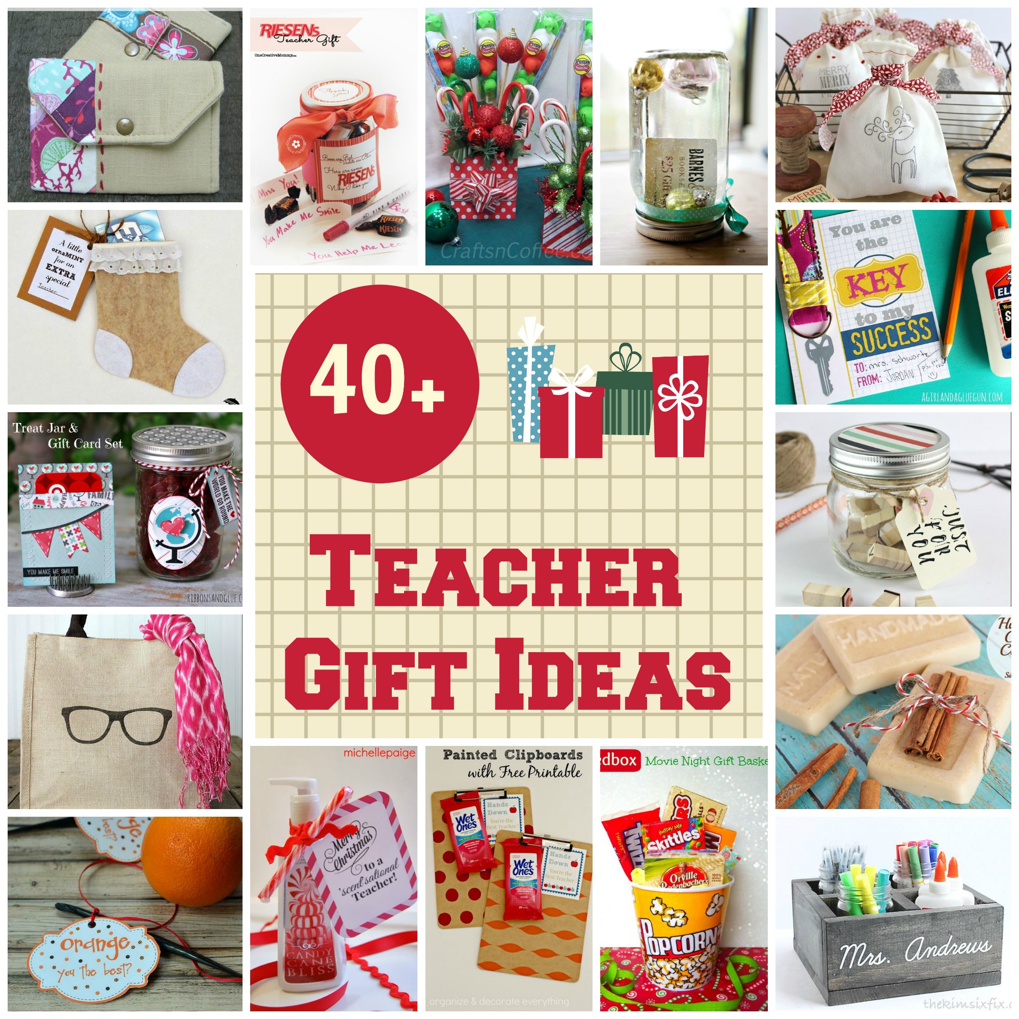 40+ Christmas Gift Ideas for Teachers Organize and Decorate Everything