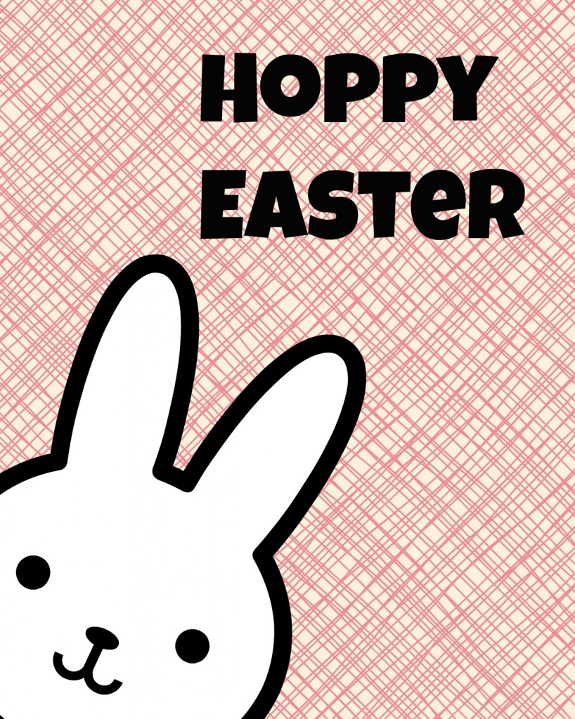 Hoppy Easter Bunny Printables Organize and Decorate Everything