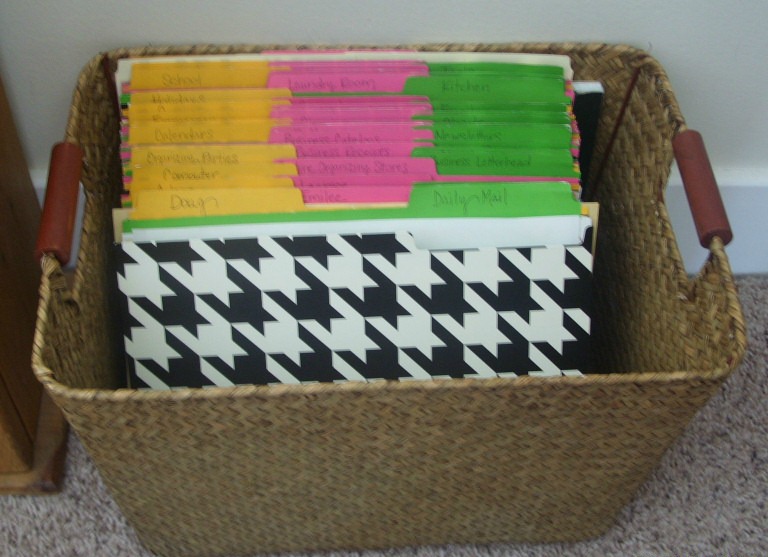 File Folder Basket