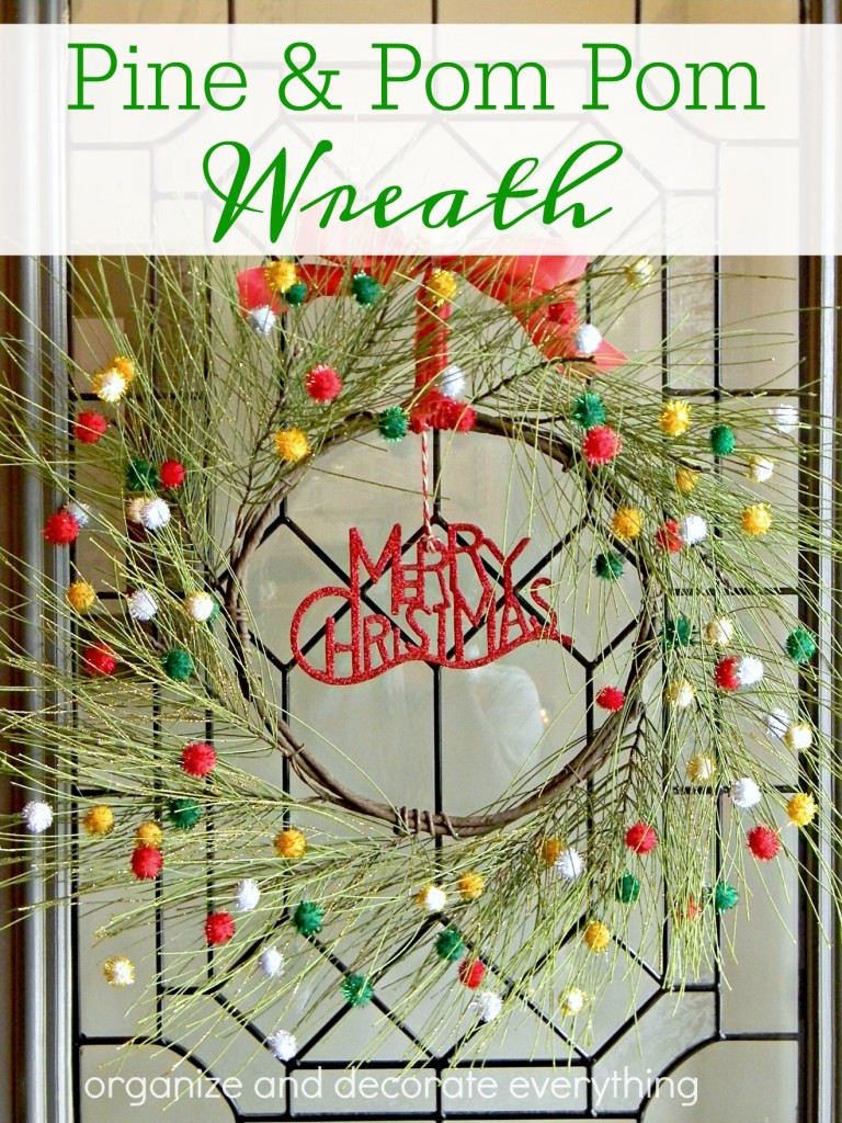 merry-christmas-pine-and-pom-pom-wreath