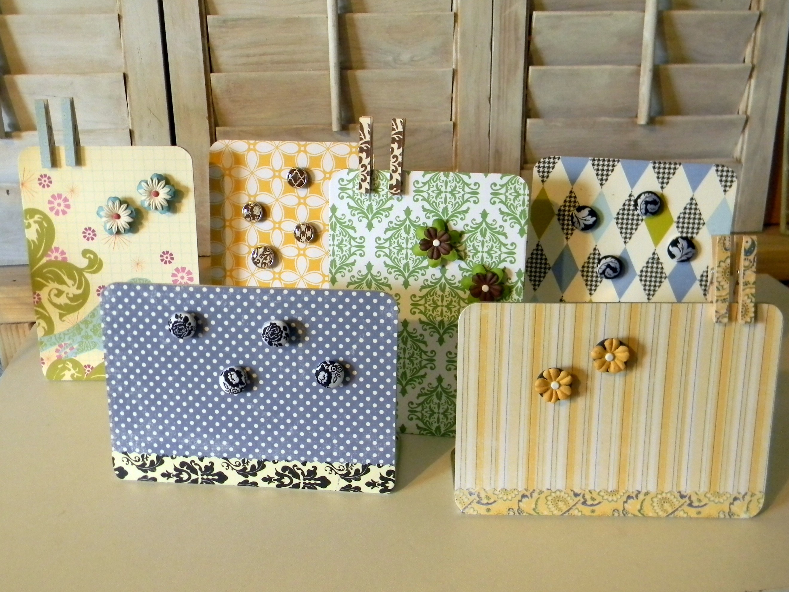 Pretty Little Magnet Boards - Organize and Decorate Everything