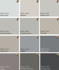 Choosing Colors for Your Home paint chip samples