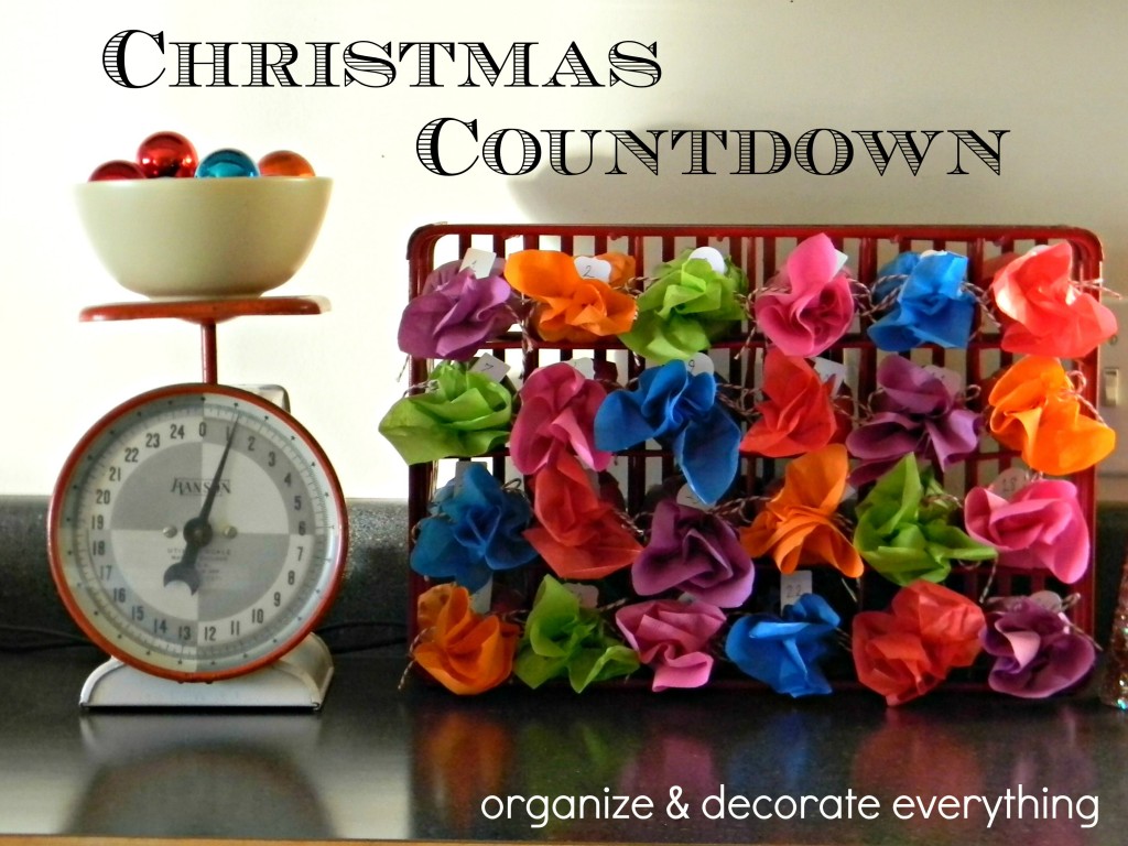 12 Fun and Creative Christmas Countdowns - Organize and Decorate Everything