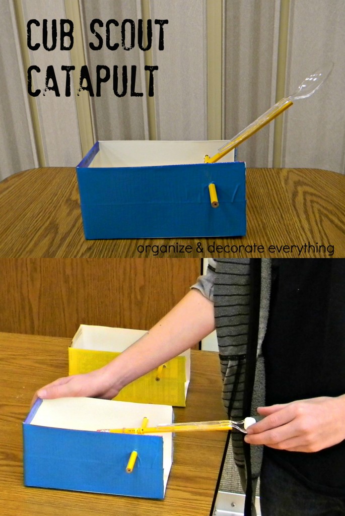 Cub Scout Catapult collage