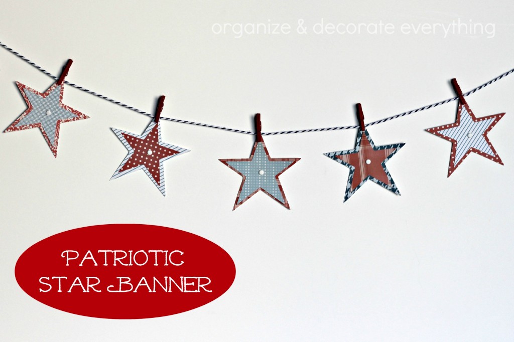 Patriotic Star Garland 2.1