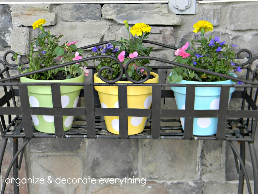 polka dot pots 5text