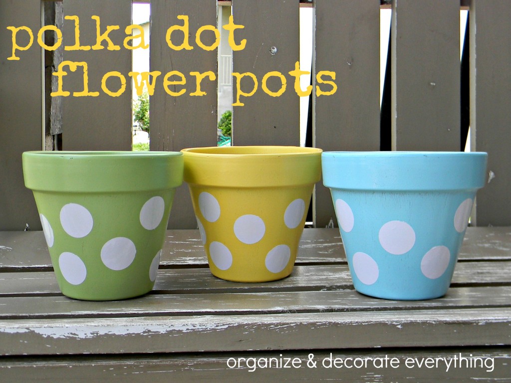 polka dot pots ODE