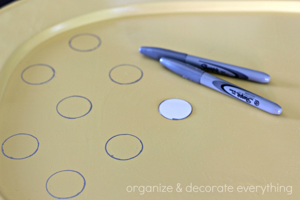 yellow polka dot tray table 3.1