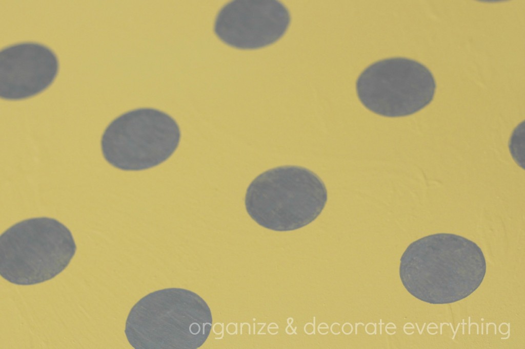 yellow polka dot tray table 8.1