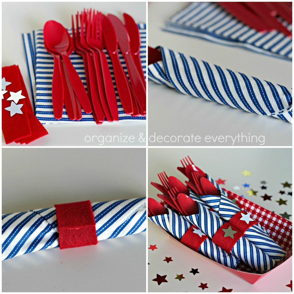 4th of July felt napkin rings.1