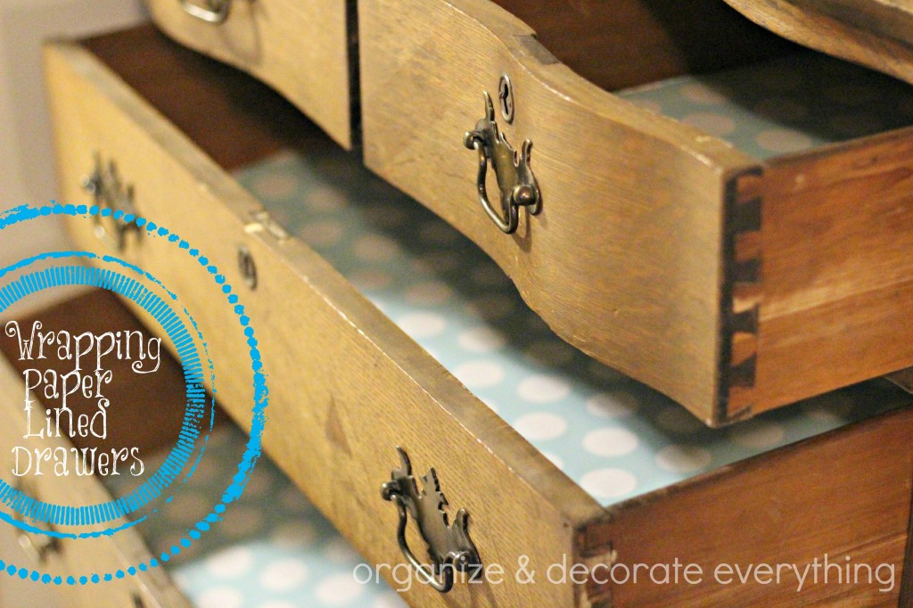 wrapping paper lined drawers 4.1