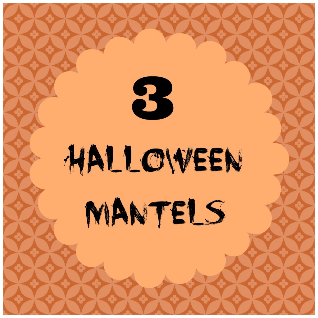 Halloween mantel button