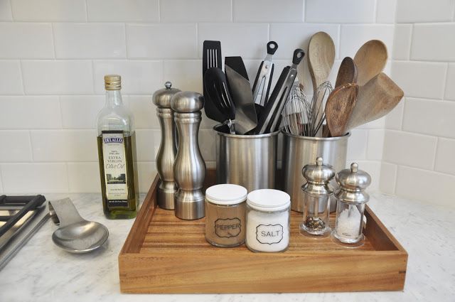 ideas for tray on kitchen table