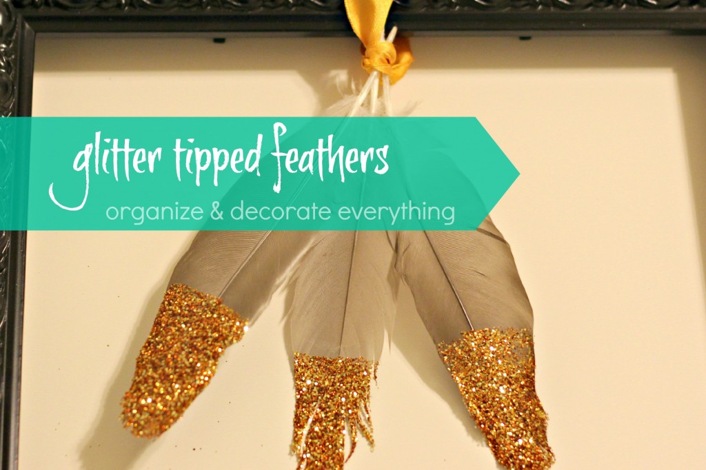 glitter tipped feathers 4.1