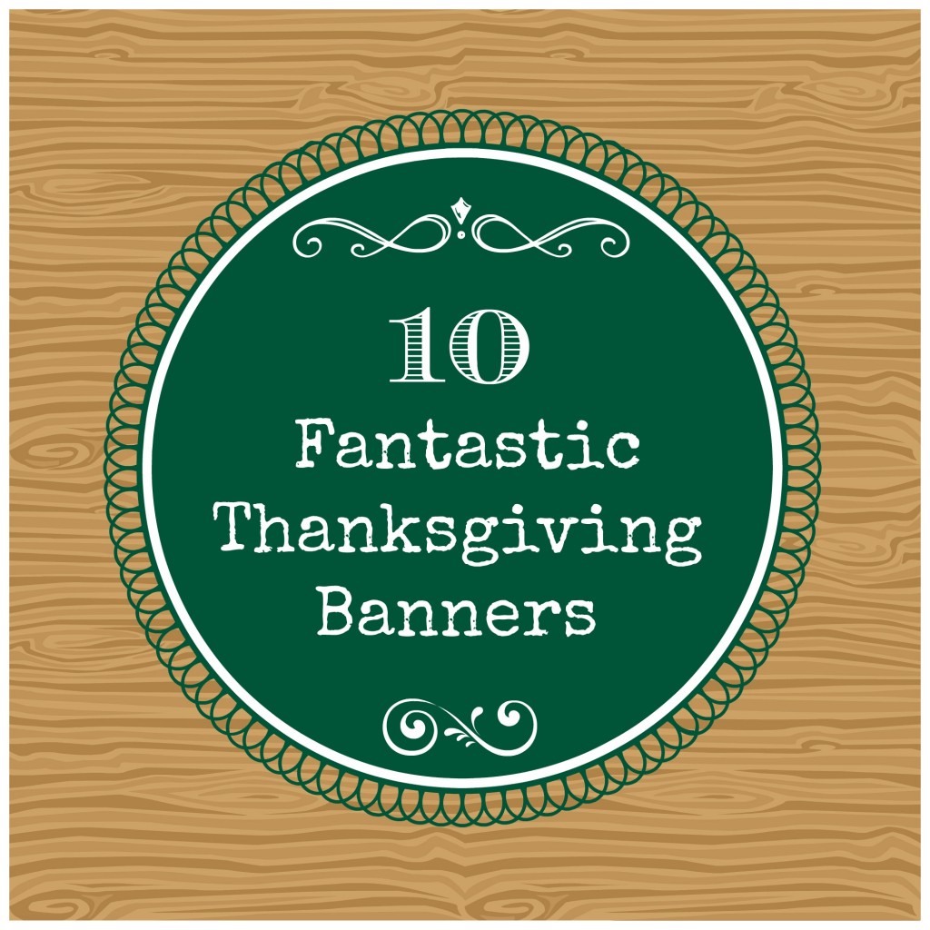 thanksgiving banners