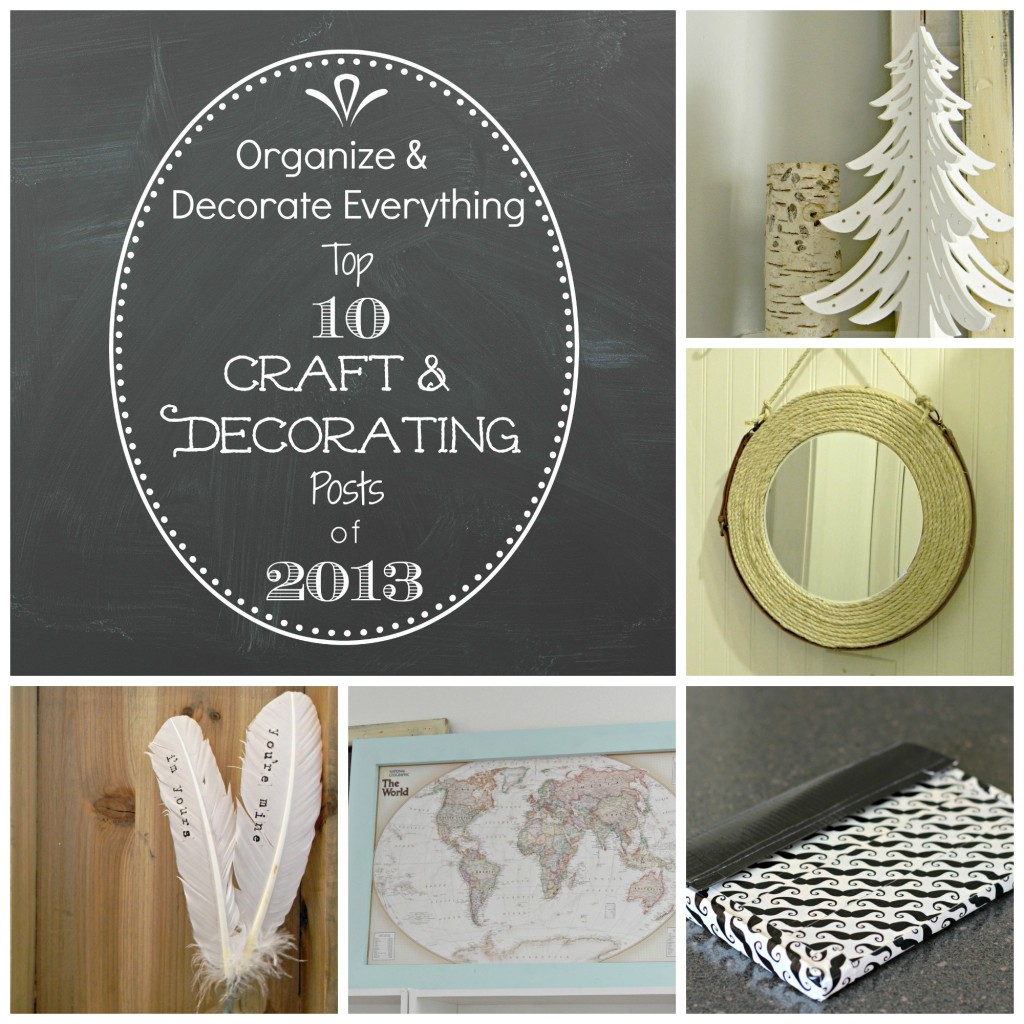 Top 10 crafts of 2013 collage