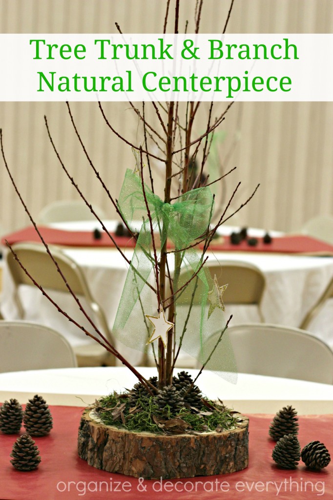 Trunk Slice and Branch Natural Centerpiece.1