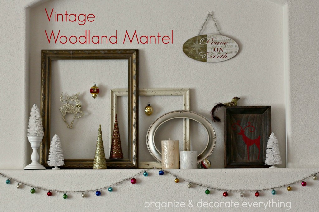 Vintage Woodland Mantel 2.1