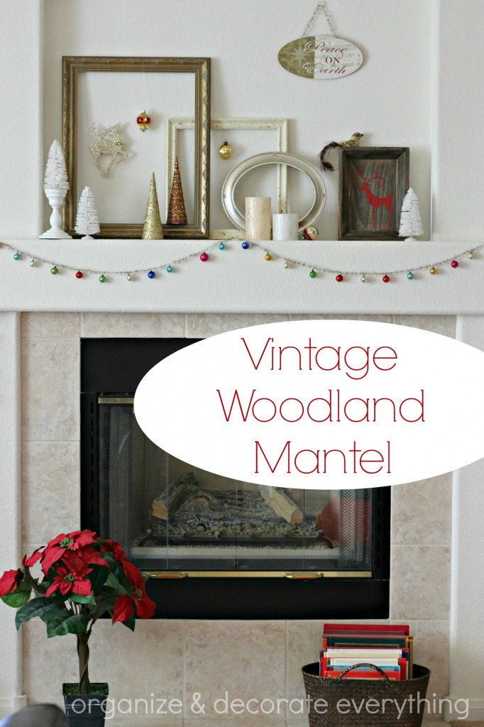 Vintage Woodland Mantel.1