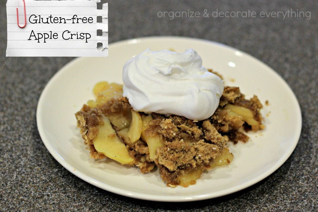 gluten free apple crisp 2.1