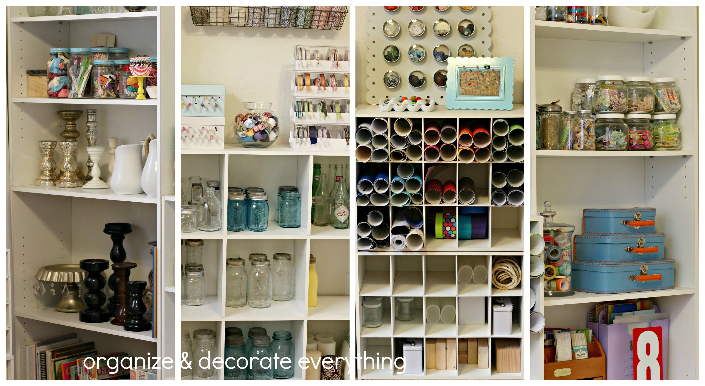 Craft Room Tour Organize And Decorate Everything