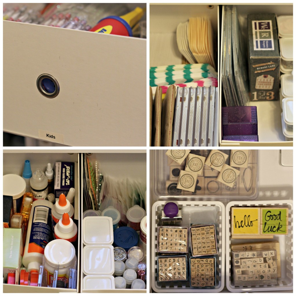 craft supplies drawers 2