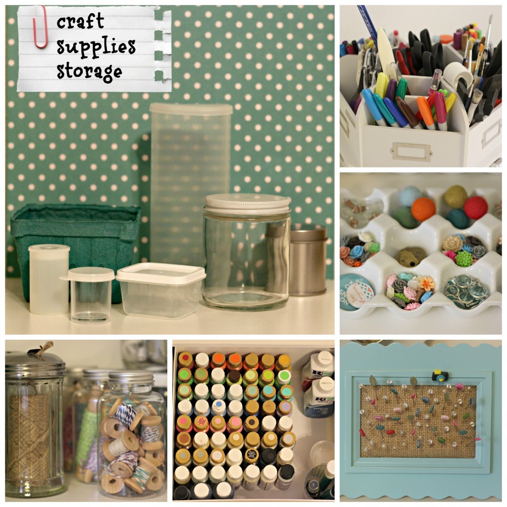 craft supplies storage