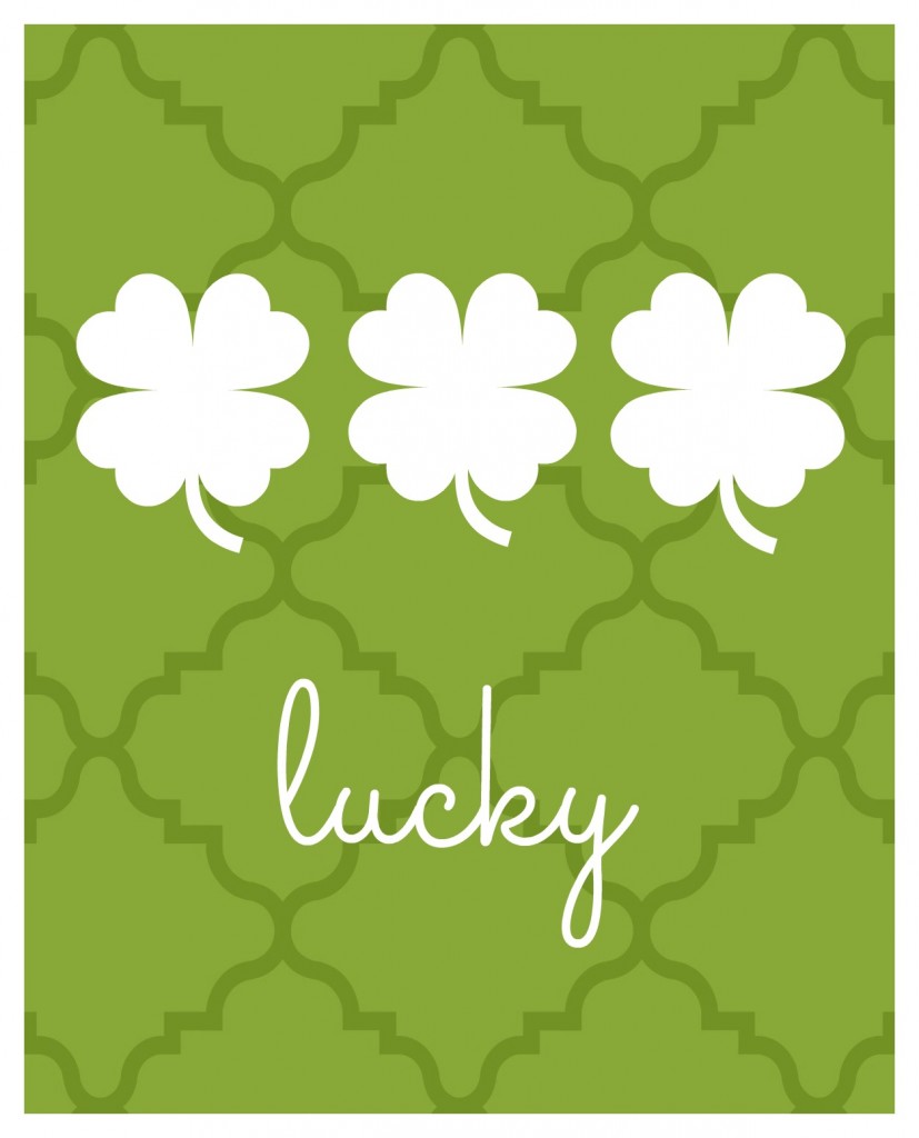 lucky printable