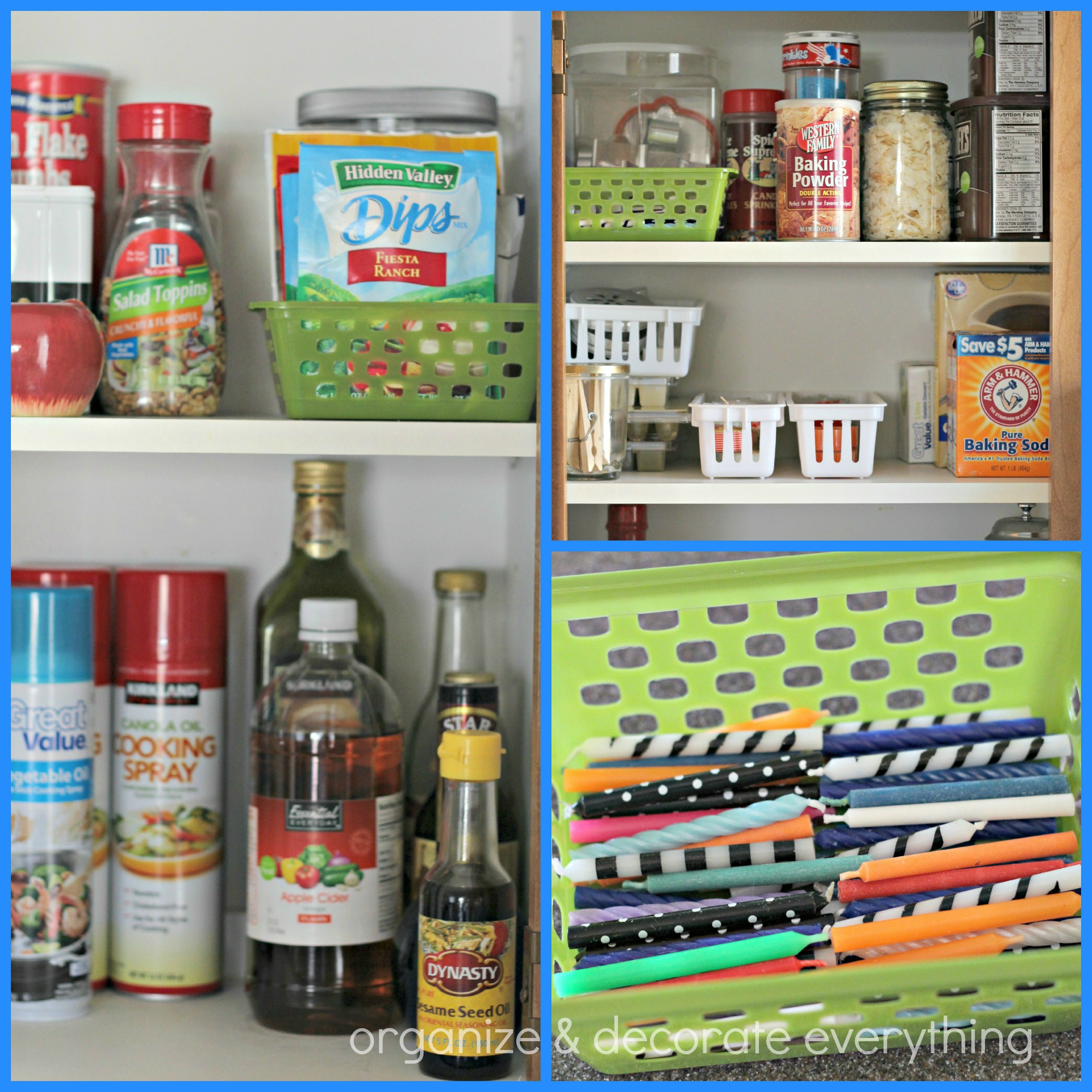 Organize the Kitchen  with Dollar  General  Organize and 