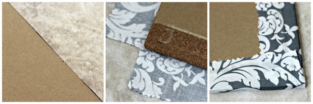 Fabric Covered Cork Board 15