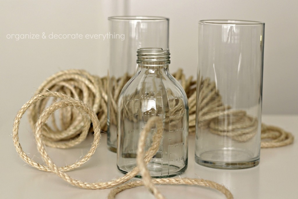 Rope Wrapped Vases.1