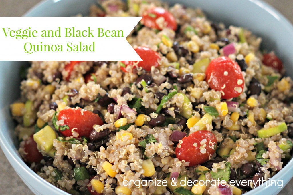Veggie and Black Bean Quinoa Salad.1