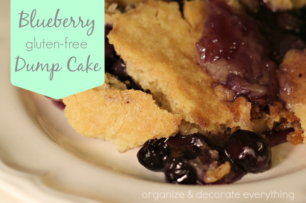 Blueberry Gluten Free Dump Cake 2.1