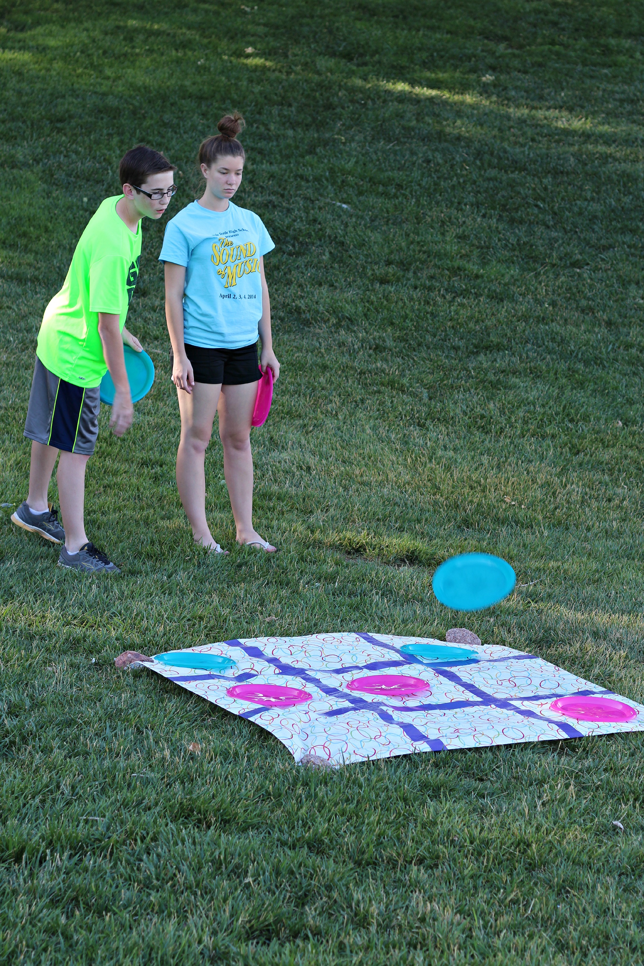 Frisbee Tic-Tac-Toe 