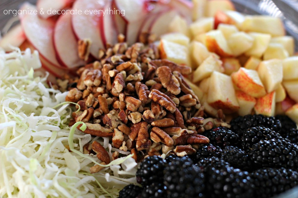 Blackberry Peach Slaw with Citrus Vinaigrette 5.1