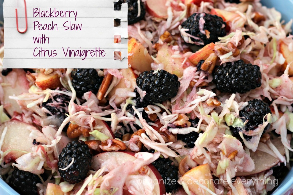 Blackberry Peach Slaw with Citrus Vinaigrette.1