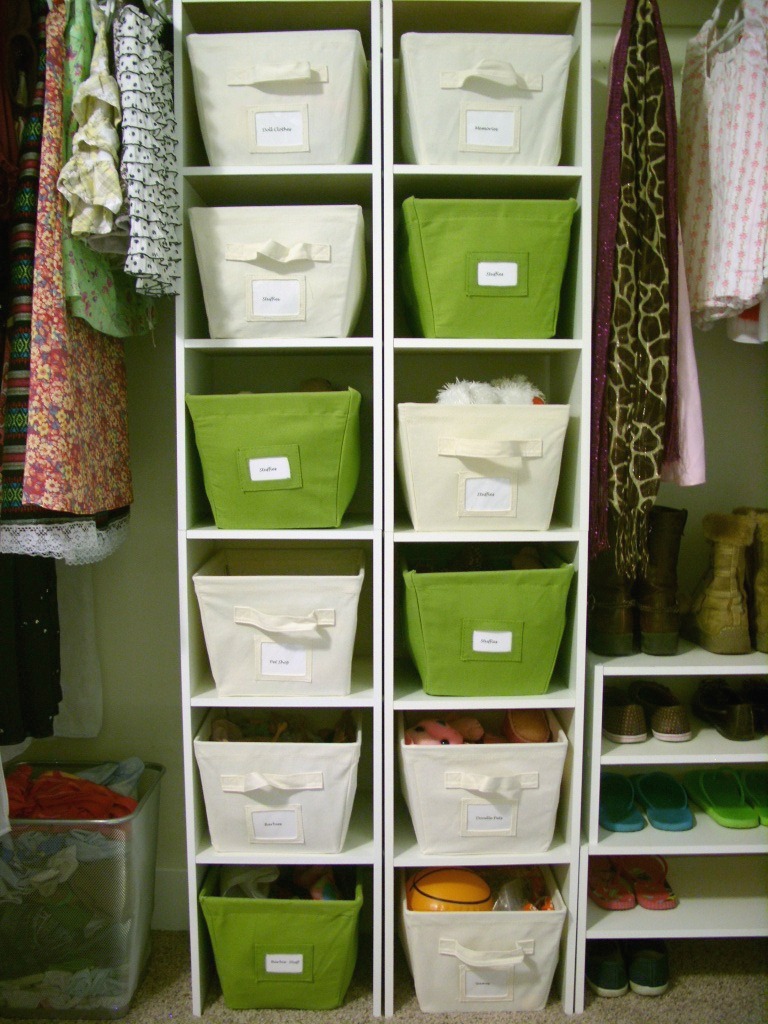 any space in your home organized vertical space