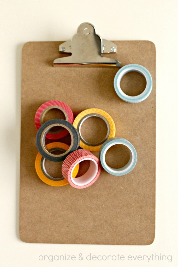 Washi Tape Clipboard 6.1