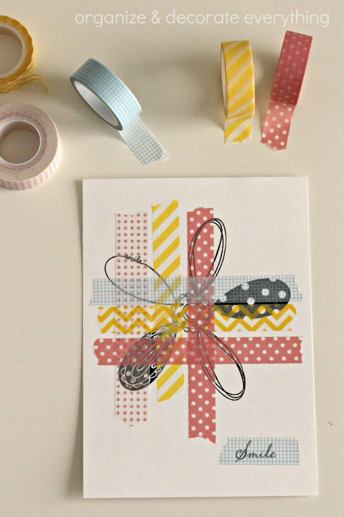 Washi Tape and Stamp Art 3.1