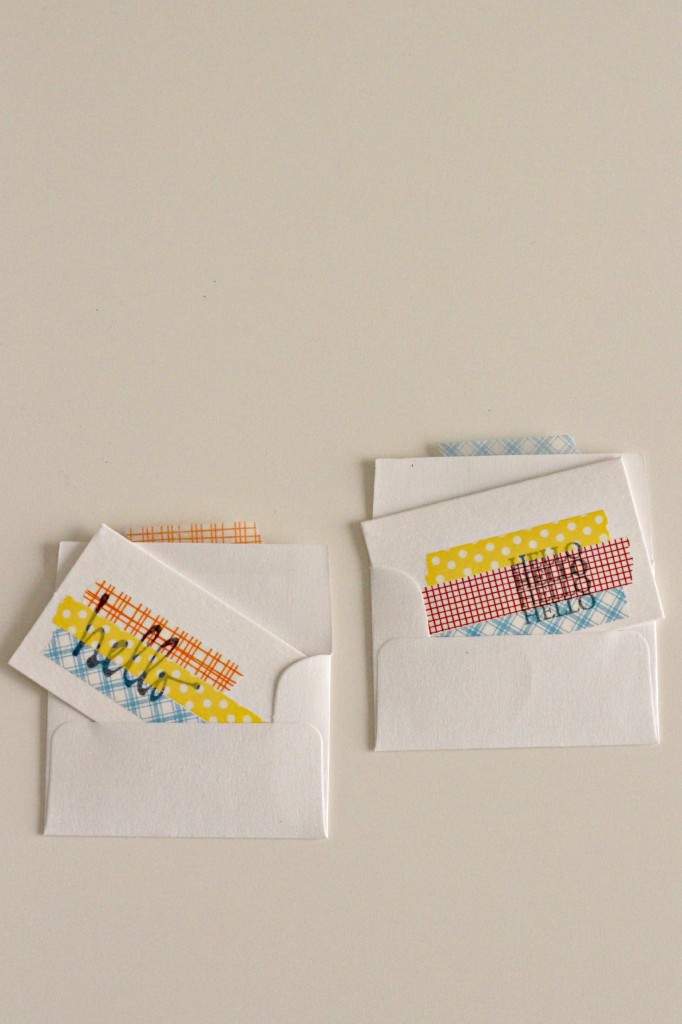 Washi Tape and Stamp Art 9