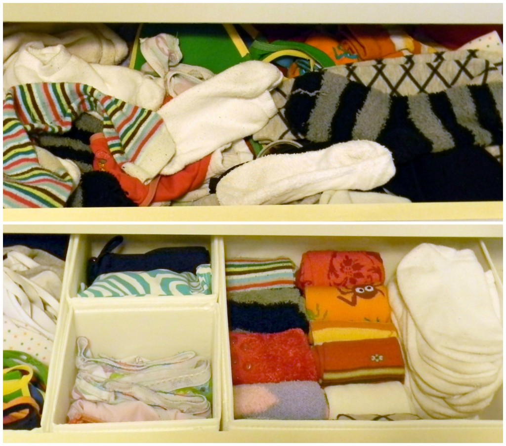 15 minute organizing dresser drawers 2