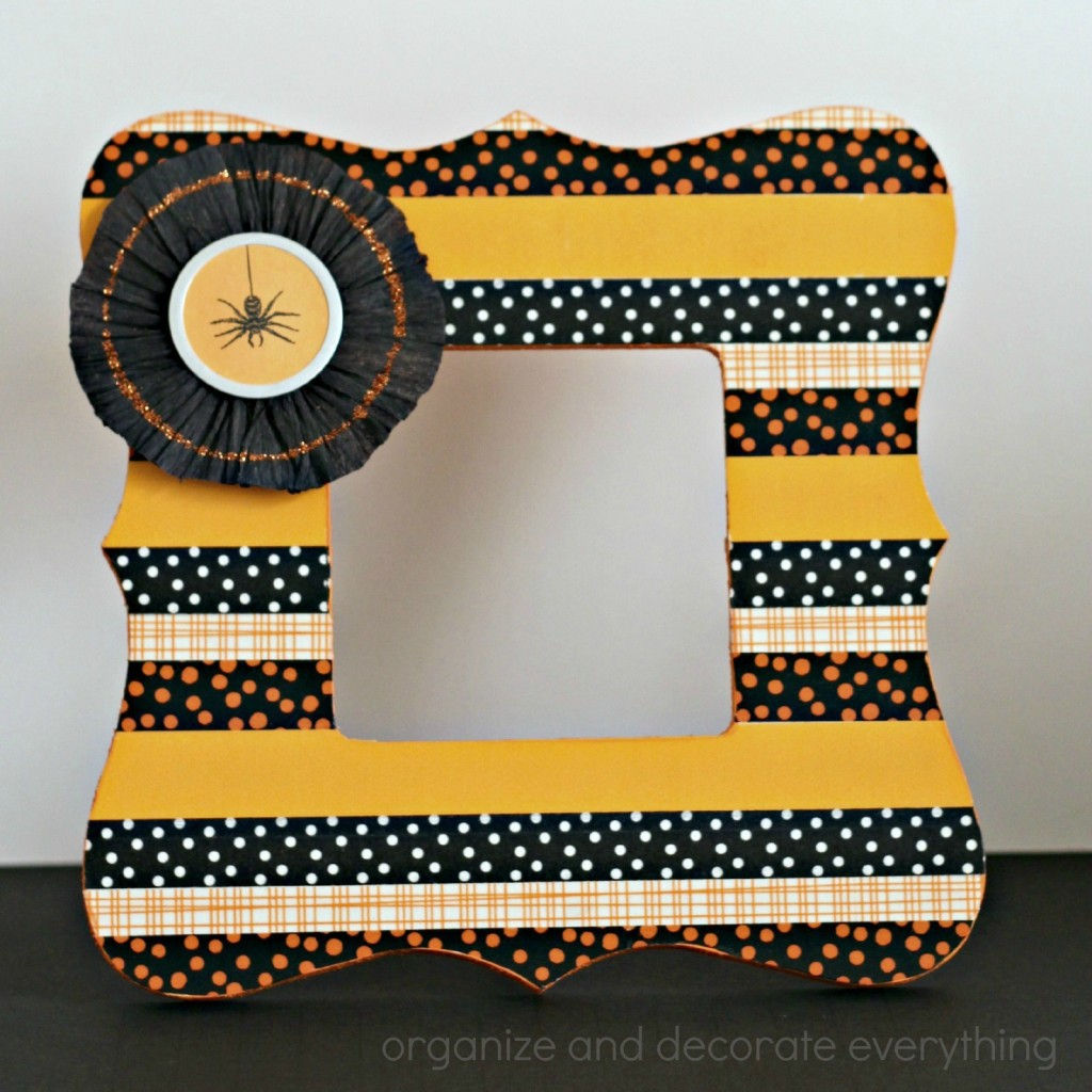 Washi Tape Halloween Frame 7.1